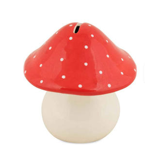 Tirelire en céramique en forme de champignon pour enfants, décoration de chambre, vente en gros - Product Image 1