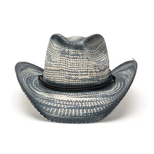 Nuevo sombrero de <span class=keywords><strong>vaquero</strong></span> occidental <span class=keywords><strong>pintado</strong></span> de color degradado de ala ancha con cuerda a prueba de viento - Product Image 3