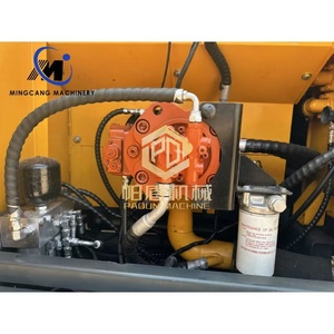 Excavadora Hyundai 225 220 original, excavadora de 20 toneladas, excavadora grande sobre orugas, excavadora de segunda mano en venta - Product Image 6