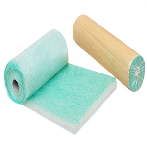 G3 G4 Pre Bộ Lọc Không Khí Chất Liệu Sợi Thủy Tinh Màu Xanh Lá Cây Tầng Bụi Lọc Cuộn Phương Tiện Truyền thông Cho Sơn Dừng Phun Gian Hàng Và Trần Lọc Bông - Product Image 5