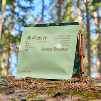 Emballage personnalisé pour matcha avec logo, sachets métallisés à huit soudures latérales avec trou de suspension, certificat de qualité alimentaire, 50g 500g