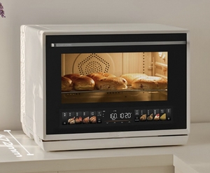 32L Countertop Microwave <b>Oven</b> All-In-One Cooker With Hot Air Circulation Pure Bake Air Fry Modes for Home Kitchen Air - Product Image 5