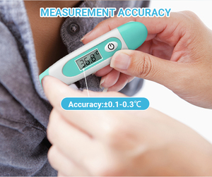 Thermomètre numérique d'usine en ABS, étanche, pour usage buccal, mesure de la température corporelle basale, planification familiale, fertilité, <span class=keywords><strong>ovulation</strong></span> - Product Image 3