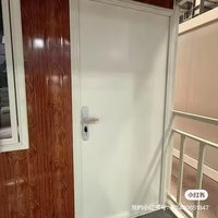 Maison préfabriquée mobile contemporaine en conteneur de 20 pieds, respirante, à assemblage rapide, démontable, en panneaux sandwich d'acier