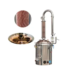 Distillateur électrique domestique d'huile essentielle, lavande, 25l, équipement de distillation pour les huiles essentielles des plantes