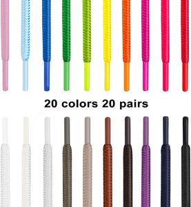 Cotton Violet Pastel Shoe <b>Laces</b> Belt Purple Stretchy Shoelaces Boot Shoelaces Men White Round Shoelaces - Product Image 4