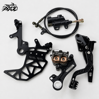 Support de frein à pied Surron Ultra Bee en aluminium CNC 7075 avec double protection d'étrier – Pièces moto haute performance pour moto électrique tout-terrain