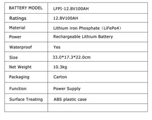 12.8V 12V 100AH 150AH 200AH 250AH 300AH แบตเตอรี่ที่กำหนดเองสำหรับ UPS เก็บพลังงานแสงอาทิตย์แบตเตอรี่ทดแทนกรดตะกั่ว - Product Image 3