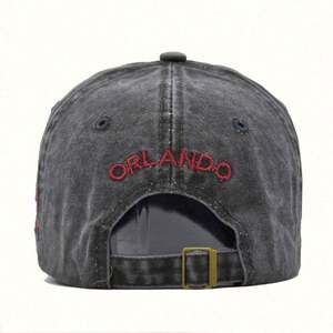 Vintage Sporty Unisex Customized Woven <b>Patch</b> Embossed Common Mesh Fabric Distressed Washed Curved Brim Baseball Cap - Product Image 6