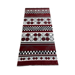 Sinh Thái Thân Thiện Tùy Chỉnh Tùy Chỉnh Polyester In Châu Phi Lưới 2.1M Sọc Flannel Lông Cừu Mùa Đông Vải Cho Chăn - Product Image 1