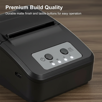 Imprimante mobile portable sans encre ZM03 POS, imprimante thermique de reçus et de billets de 58 mm (2 pouces) compatible