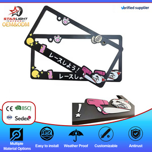 2026 XGS OEM Cornice Porta <span class=keywords><strong>Targa</strong></span> Personalizzata Regolabile in Metallo e Plastica per Moto, USA, CANADA, Asia Centrale - Product Image 1