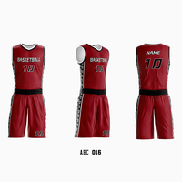 Maillots de basket-ball personnalisés en polyester respirant avec logos d'équipe imprimés numériquement, nom et numéro personnalisés