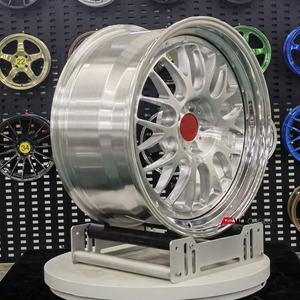 Ruedas forjadas de 2 piezas 18 20 21 22 pulgadas estilo E88 para Mercedes <span class=keywords><strong>AMG</strong></span> <span class=keywords><strong>BMW</strong></span> M4 M5 <span class=keywords><strong>M8</strong></span> F10 F30 F90 llantas de rueda de coche de pasajeros - Product Image 4