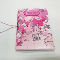Etui de passeport en cuir PU, porte-monnaie et housse de passeport avec Logo à personnaliser, vente en gros, 1 pièce