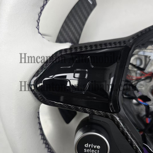 Nuevo Producto, Volante Deportivo de Microfibra con Acabado de Fibra de Carbono Mate para Volkswagen Golf 8 - Product Image 5