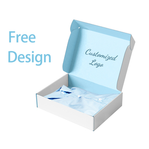 الشاحن صندوق متموج صناديق الشحن للشركات الصغيرة التعبئة مجاني صندوق الأظرف البريدية التعبئة والتغليف مع شعار - Product Image 6