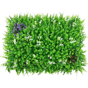Plantes murales artificielles en plastique, verdure pour la <span class=keywords><strong>d</strong></span>écoration paysagère extérieure, Noël et balcon - Différentes tailles disponibles - Product Image 1