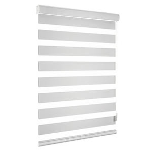 Persianas Enrollables Zebra Opacas, Motorizadas, Eléctricas, con Control Remoto, Técnica Lisa Día y Noche, Poliéster - Product Image 3