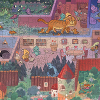 Puzzle éducatif jouets 1000 pièces puzzle personnalisé Le labyrinthe mystique grande image Puzzles jeu