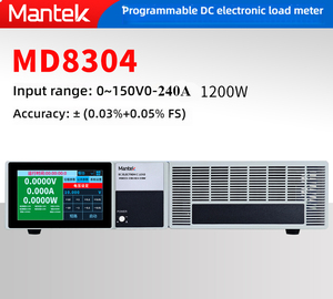 Mantek Probador de Carga Electrónica Programable 300W 150V con Precisión del 0.03% para Medición de Ondulación de Capacidad de Batería de Alto Rendimiento - Product Image 2