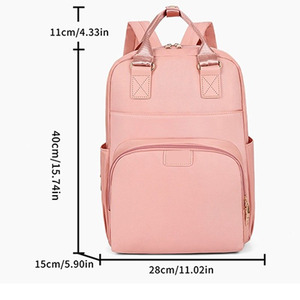 Vendita calda borse per la mamma portatile multifunzione semplice borsa per pannolini da viaggio <span class=keywords><strong>zaino</strong></span> per bambini zaini per bambini all'ingrosso - Product Image 2