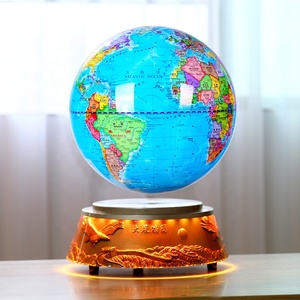 Globo Terrestre Levitante e Rotante con Base Magnetica Design Libro 30cm 12 Pollici 2024 con Luce LED Bianca - Product Image 2