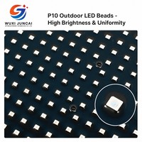 Módulo de Pantalla LED P10 al por Mayor, 320x160mm, para Exteriores, DIP SMD, Monocromático/Dual/Full Color, IP65/IP54