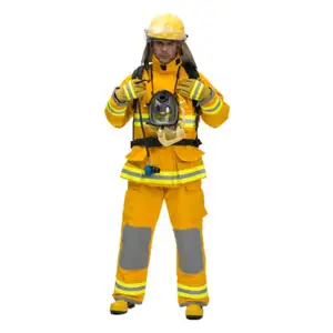 Tecron yangın söndürme takım elbise güvenliği NFPA 1971 yangın takım elbise Nomex yangın takım elbise
