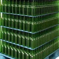 Séparateurs de bouteilles de bière en plastique ondulé PP / Feuilles de séparation pour palettes