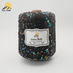 Hilo de Poliéster/Algodón Teñido de Fábrica <span class=keywords><strong>Heny</strong></span> para Tejer a Mano con Aguja, Hilo para Tejer Gorros y Bufandas, Hilo de Ganchillo, Hilo de Fantasía - Product Image 4