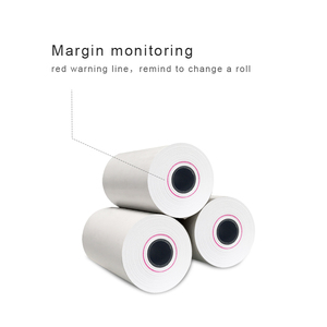 Nhà sản xuất 3 1/8 inch nhiệt giấy cuộn 80mm tiền mặt đăng ký 80x80 nhiệt giấy cuộn Chất lượng cao tiền mặt đăng ký giấy - Product Image 3