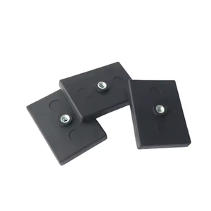 Base de soporte magnético de níquel, imán fuerte, imanes de olla recubiertos de goma de neodimio, montaje de rosca de tornillo, imán recubierto de plástico de goma - Product Image 4