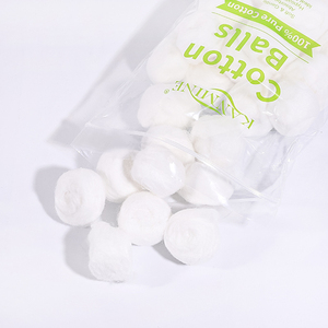 Boules de <span class=keywords><strong>coton</strong></span> médical blanches 100 % <span class=keywords><strong>coton</strong></span> biologique pur, fabrication en gros, OEM - Product Image 4