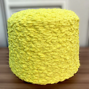 Factory Wholesale 1NM/1 <strong>Pompon</strong> Toothbrush <strong>Yarn</strong> 100% Polyester Chunky Fancy <strong>Yarn</strong> for <strong>Knitting</strong> Sweater Blanket Crochet - Product Image 1
