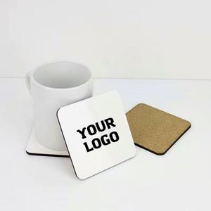 Posavasos Cuadrados de Madera MDF de 95mm para Sublimación, Personalizables al por Mayor - Product Image 2