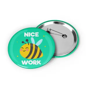 Distintivi con Logo dal Design personalizzato/bottone con badge/bottone con spilla per badge