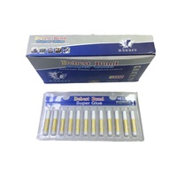 Super colle 502 tube plastique cyanoacrylate adhésif 2 g à séchage rapide