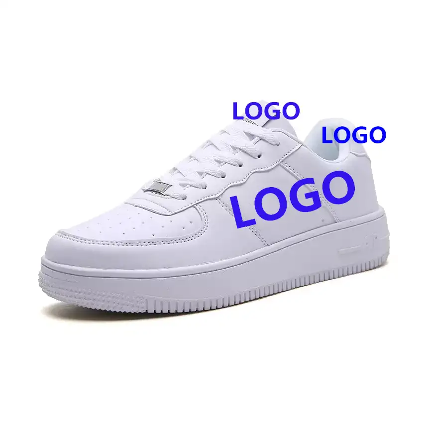 Zapatillas de deporte Af1 de piel auténtica para hombre, calzado informal con Logo personalizado, de alta calidad, Original