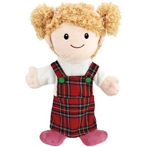 Marioneta de Mano de Personaje de <span class=keywords><strong>Dibujos</strong></span> <span class=keywords><strong>Animados</strong></span> de Diseño Personalizado, Juego Familiar para Padres e Hijos, Juguete de Peluche, Muñeca de Educación Temprana Familiar, Muñeca Familiar - Product Image 4