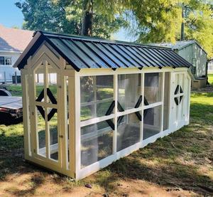 สุ่มไก่ขนาดใหญ่ทำจากไม้ใช้กลางแจ้งกรงเลี้ยงไก่ทำจากไม้ออกแบบได้ตามต้องการ - Product Image 3