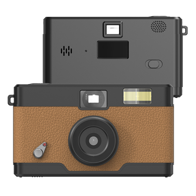 Custom Retro Vintage 8MP Compact Screenless Point and Shoot Digital No Screen Camera with 4 Filters Detachable Lithium Battery