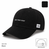 Casquette de baseball incurvée tendance à 6/5 panneaux avec logo personnalisé, en tissu polyester/coton doux sublimé
