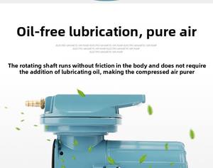 JSD-Bomba de aire de acuario de alta potencia de 12V, aireador de metal para peces y vehículos, AC/DC, fuente de alimentación dual de 1L - Product Image 5