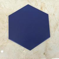 Carrelage mural et de sol hexagonal moderne antidérapant 20x23, texture pierre émaillée mate, pour extérieur, cuisine, salle de bain, jardin, décoration