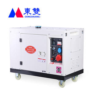 Generador diésel Dongshuang de 6Kw silencioso, portátil, con arranque eléctrico, 110V 220V 380V para uso en exteriores - Product Image 2