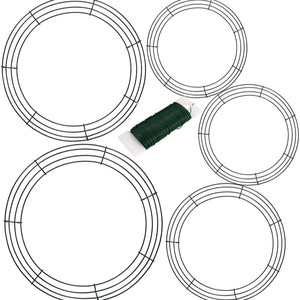 DIY Round Christmas Wreath Decoration for Holiday and Party Decor, Handmade Craft for Home, <b>Door</b>, Wall & Event Decoration - Product Image 1