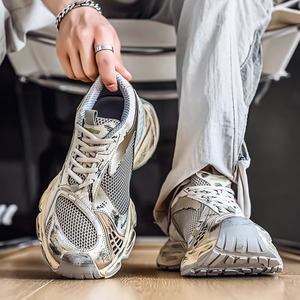 39-44 Top Quality Designer Luxury New Styles Women Mens Casual <b>Shoe</b> Sneaker Lighted Chunky <b>Shoes</b> Logo Custom - Product Image 2