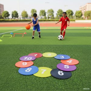 Tapis en plastique numérique pour entraînement sensoriel, 7-12 ans, pour accessoires et équipements de basketball et de football - Product Image 5