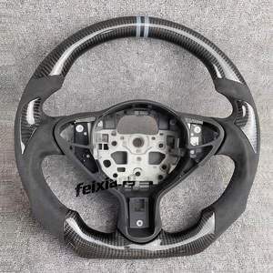 Volant de voiture sport en fibre de carbone amélioré pour <span class=keywords><strong>Infiniti</strong></span> Q50/Q50L/Q60/Q30/<span class=keywords><strong>G35</strong></span>/G37/FX35/QX70/M37/QX80/ESQ/EX/JX/Nissan - Product Image 5